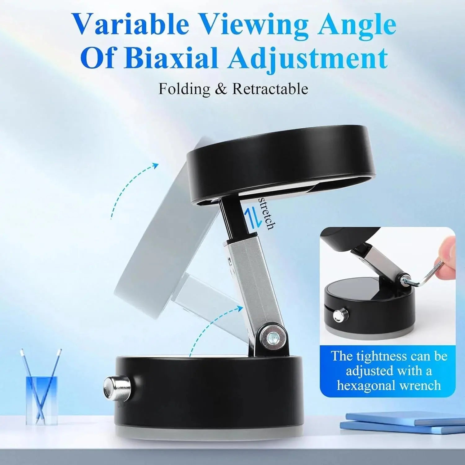 Magnetic Car Phone Holder with Vacuum Suction and 360° Rotation for All Smartphones – Doha Qatar