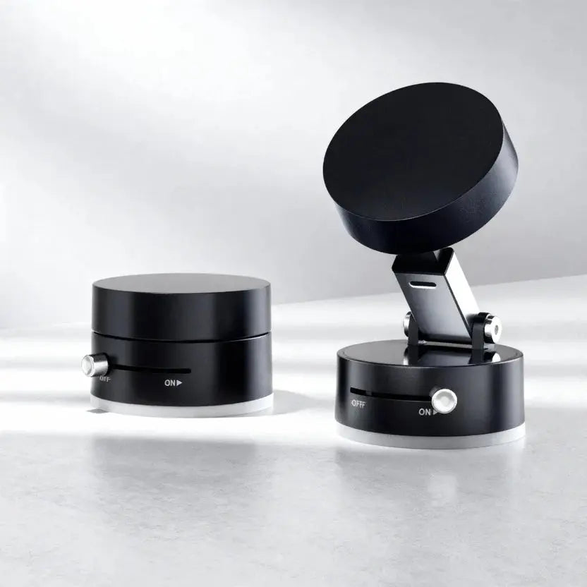 Magnetic Car Phone Holder with Vacuum Suction and 360° Rotation for All Smartphones – Doha Qatar