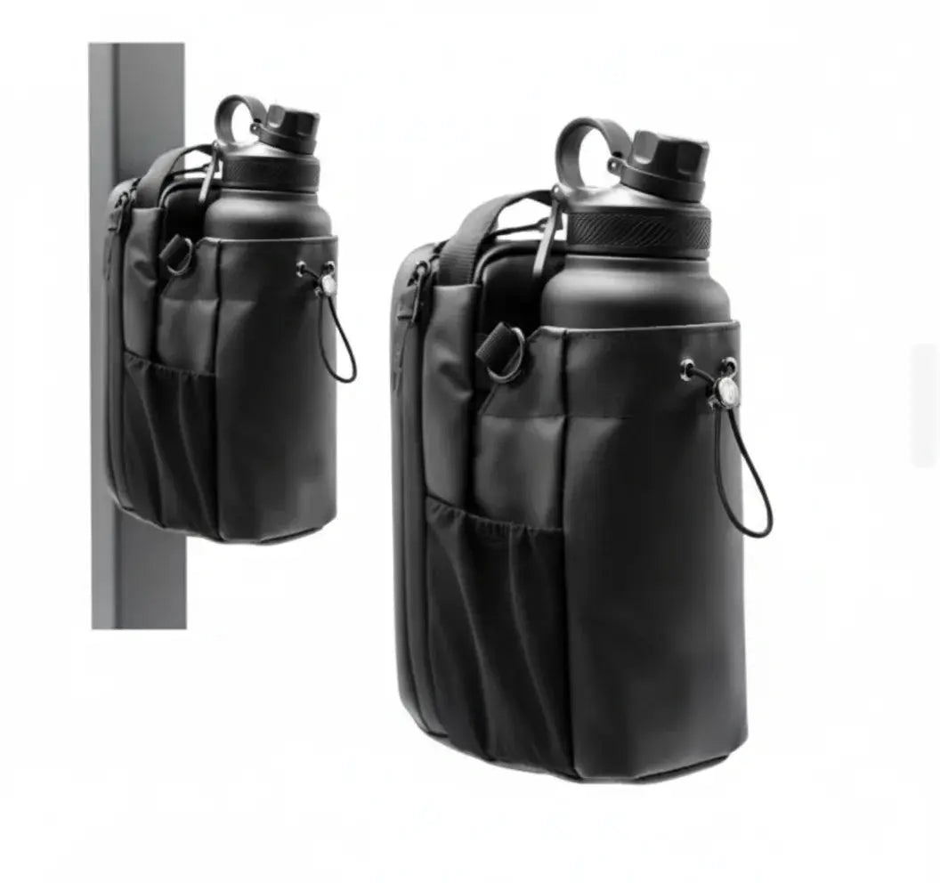 Magnetic Gym Bag with Bottle Holder, Fitness & Travel Bag Doha qatar
