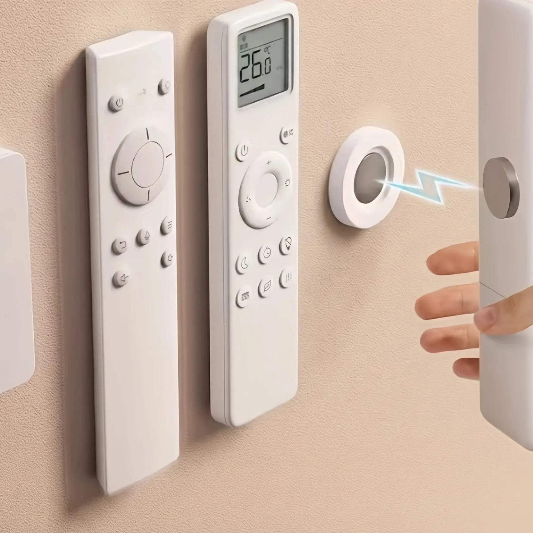 Magnetic Remote Control Holder & Wall Mount Hook Qatar