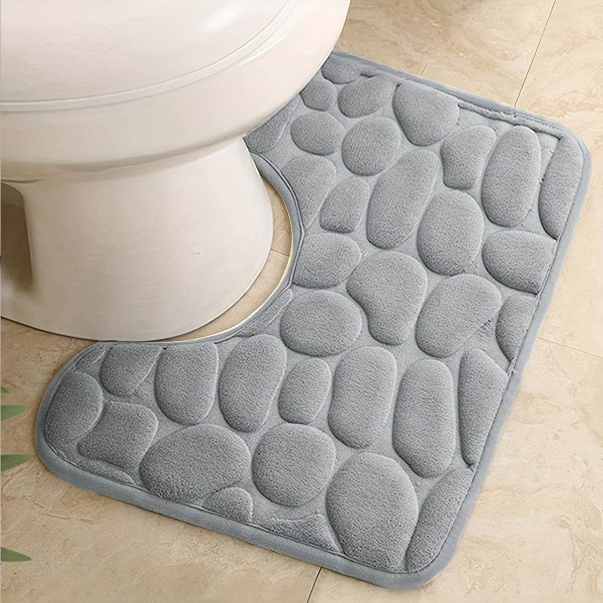 Non-Slip Absorbent Bathroom Mat Frond view