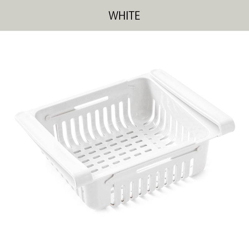 Refrigerator Drawer Storage white