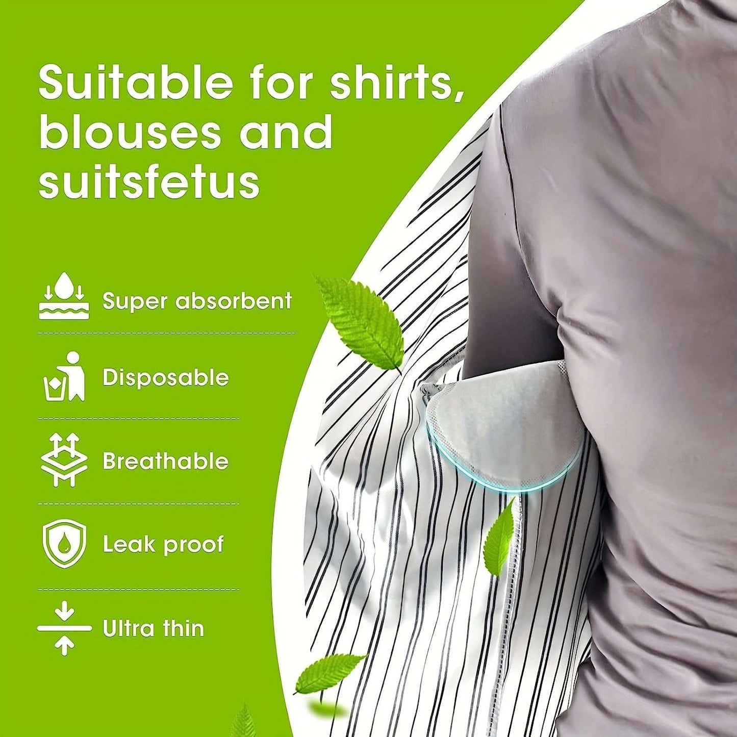 Underarm Dress Sweat Absorbing Pads - Summer Essential 2