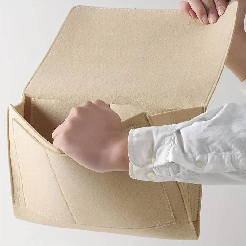 Bedside Felt Hanging Storage Organizer Opening Part