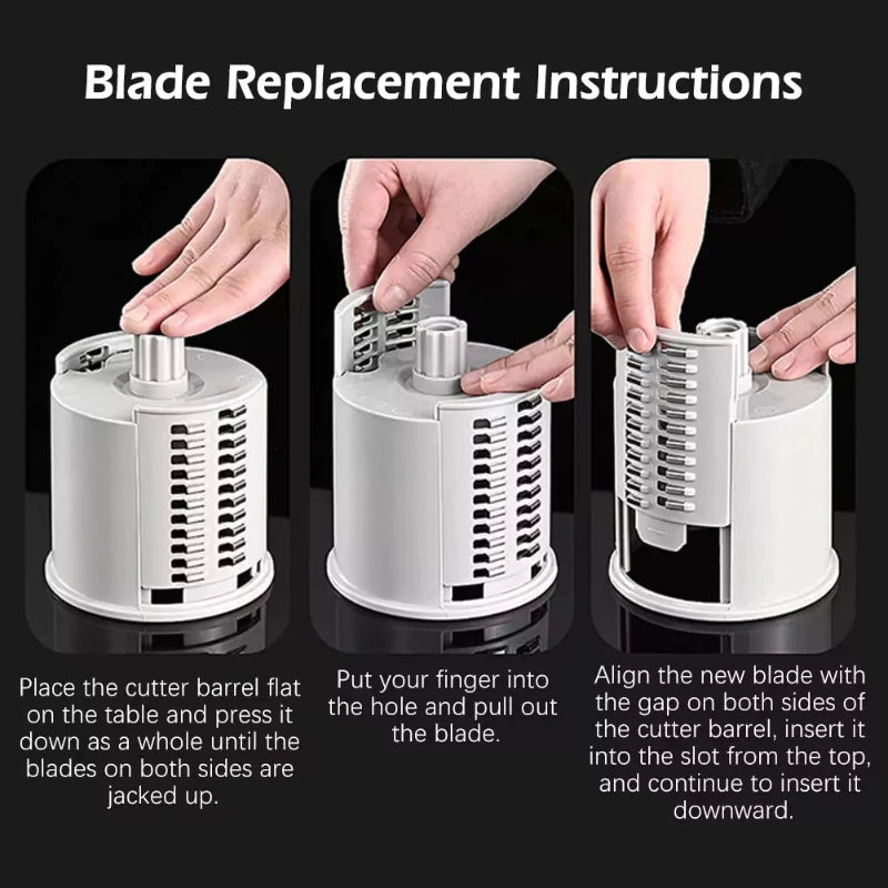 Manual Vegetable slicer Cutter - Blade Replacement