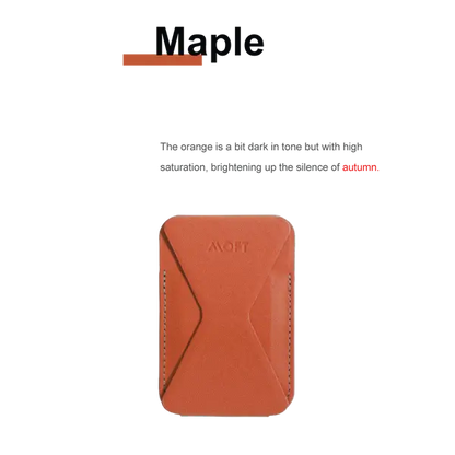 MOFT Snap-On MagSafe Wallet Stand – 3-in-1 Holder, Stand & Card Case for iPhone 12/13 Scrollcart Qatar
