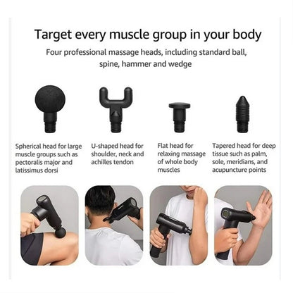 Massage Gun – Buy Best Price in Qatar| 6-Speed Massager