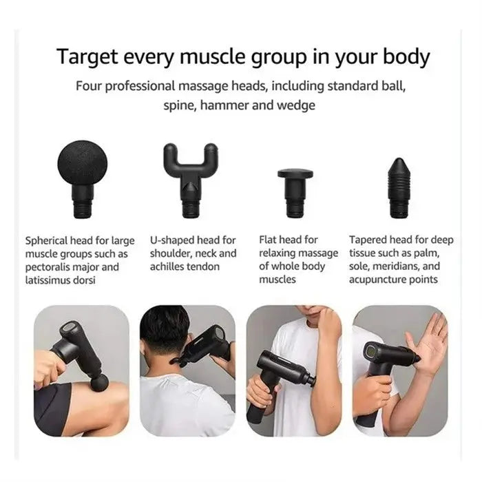 Massage Gun – Buy Best Price in Qatar| 6-Speed Massager