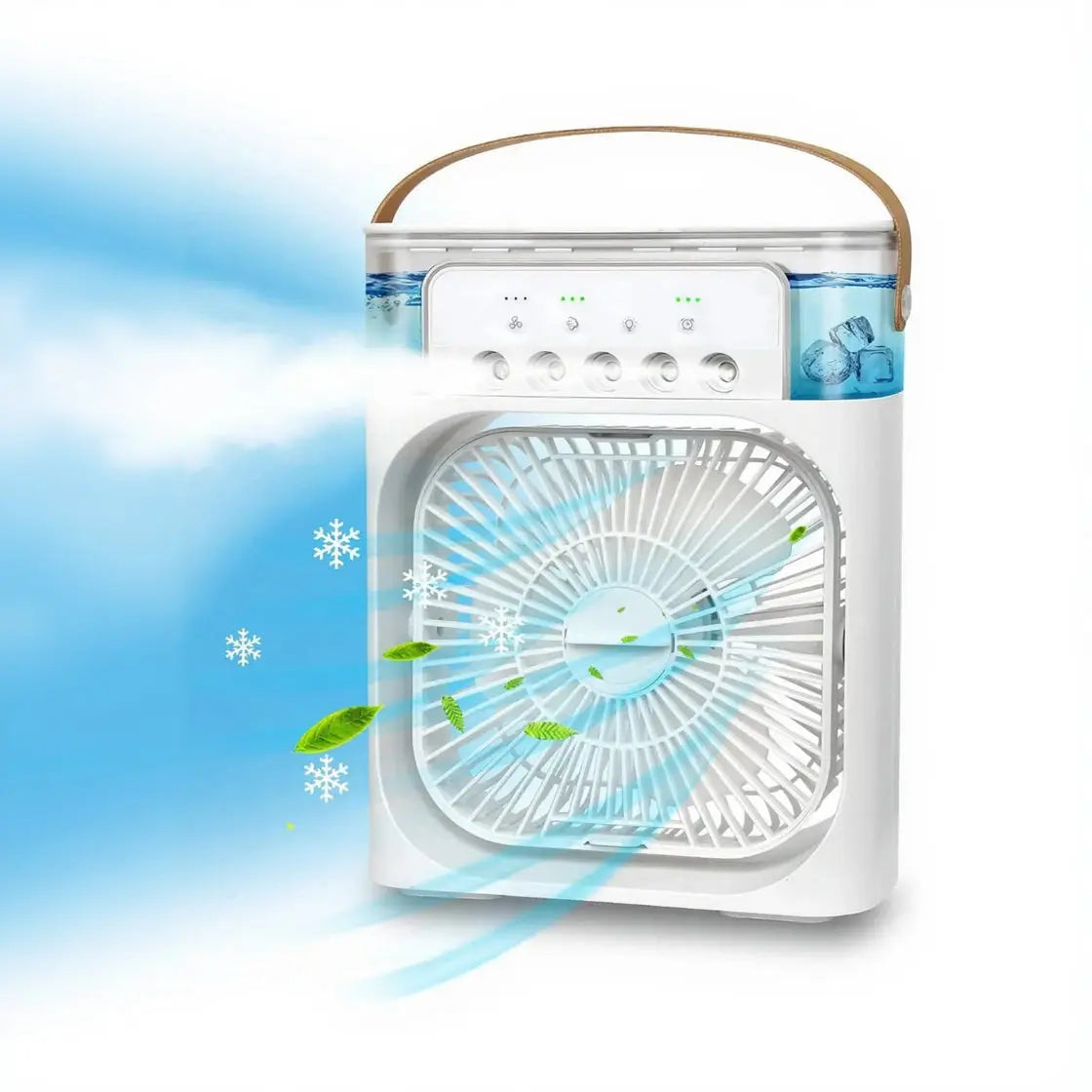 Buy Mini Air Cooler & Humidifier - Portable Fan Qatar