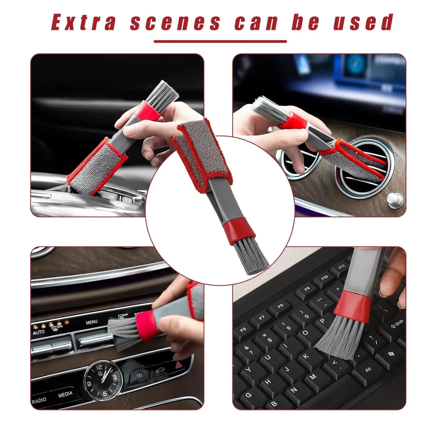 Mini Duster for Car Air Vent & Keyboards Scrollcart Qatar 