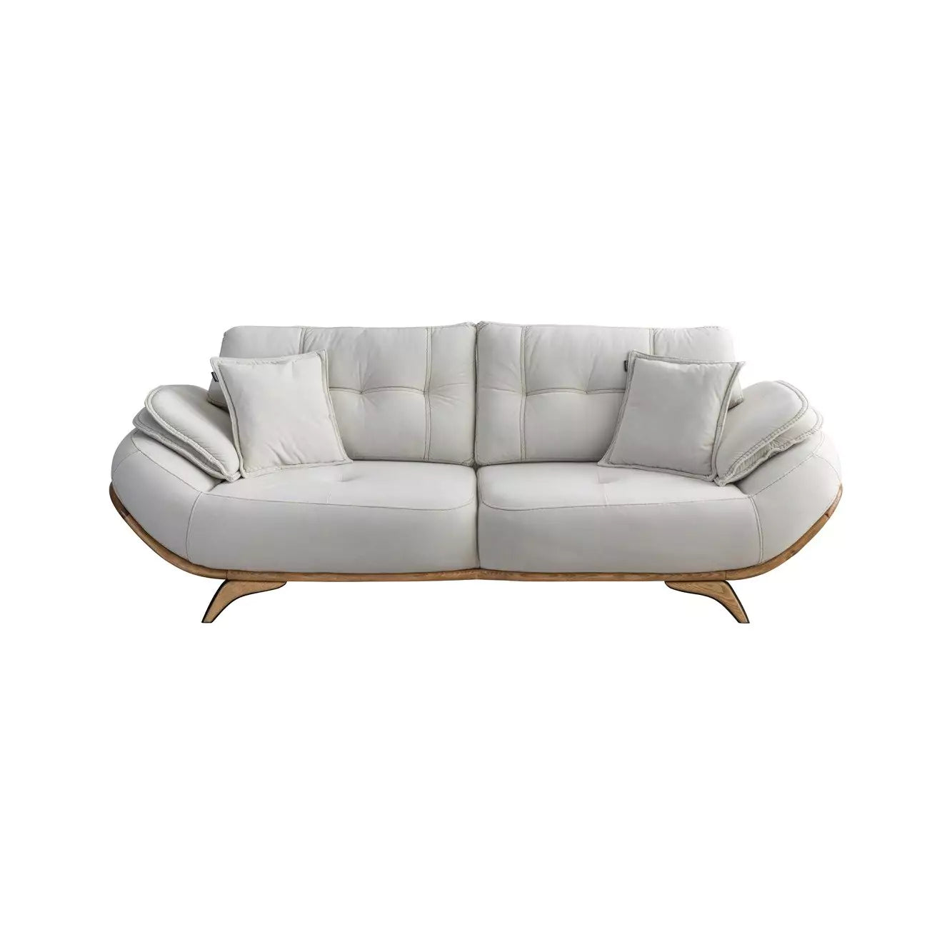 Modern Sofa Set | TAYCAN White Couch 