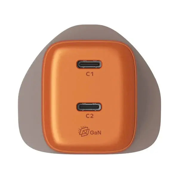 Momax 45W Dual USB-C GaN Charger | Fast PD Charger Qatar