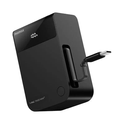Momax 10000mAh 45W Power Bank with Retractable Cable Qatar