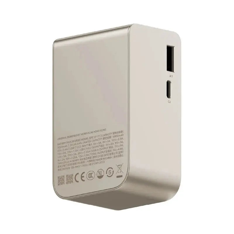 Momax 10000mAh 45W Power Bank with Retractable Cable Qatar