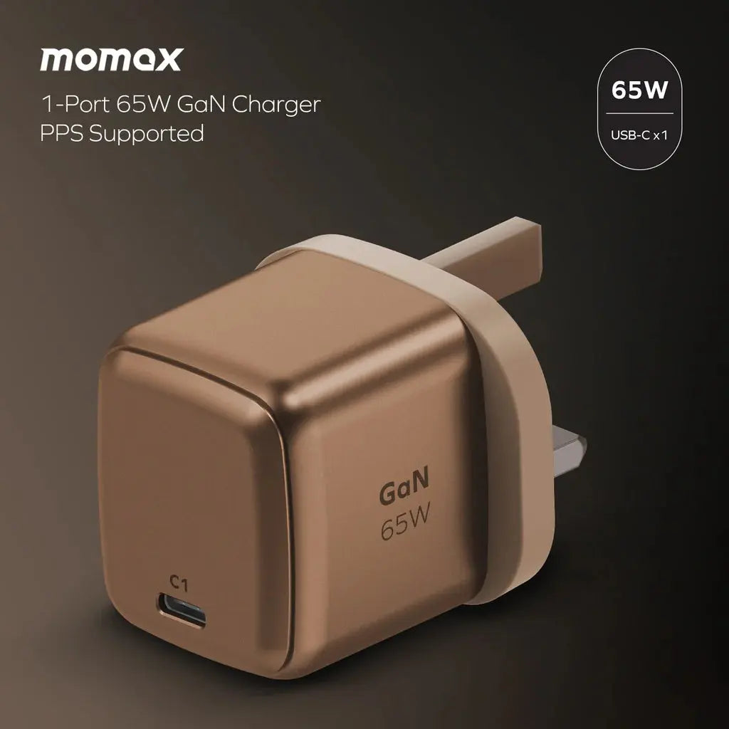 Momax 65W GaN USB-C Charger | Fast Charge for All Devices