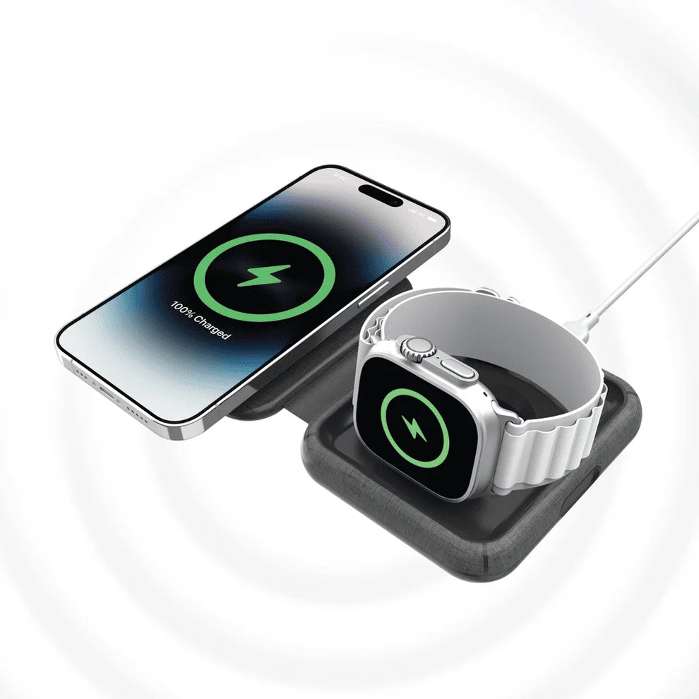 Momax Q.Mag Go 20W 2-in-1 Wireless Charger with MagSafe