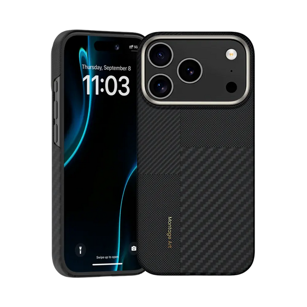 Benks ArmorAir Montage Phone Case Built with Kevlar® iP17 Pro(Black) Scrollcart Qatar 
