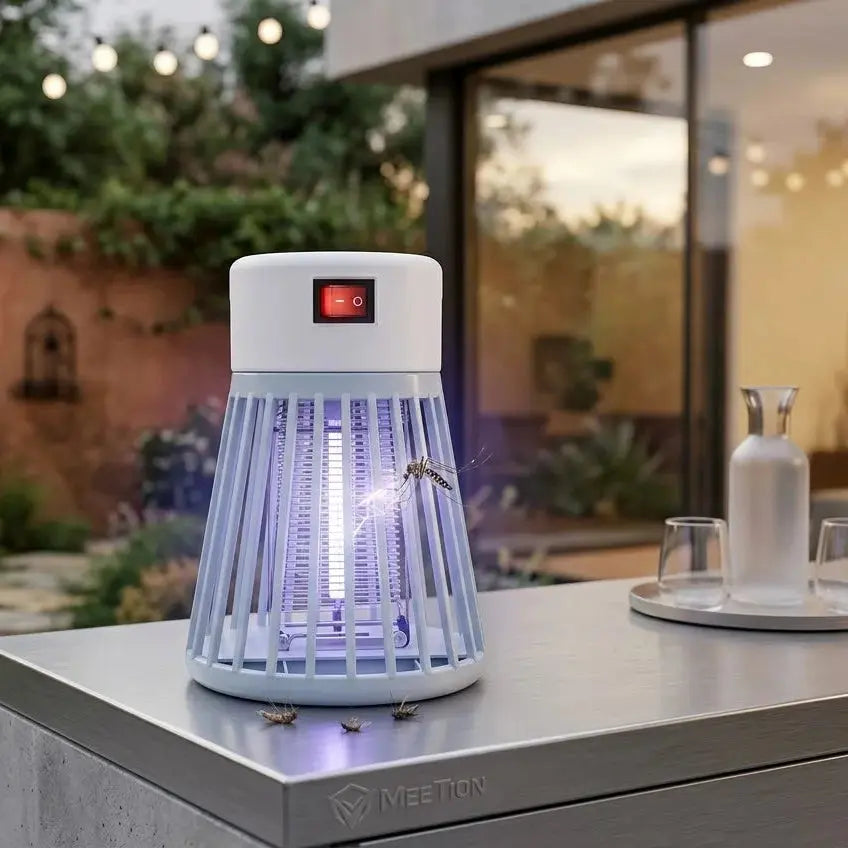 Mosquito Killer Lamp – UV Plug-in Silent Zapper Black Rose 