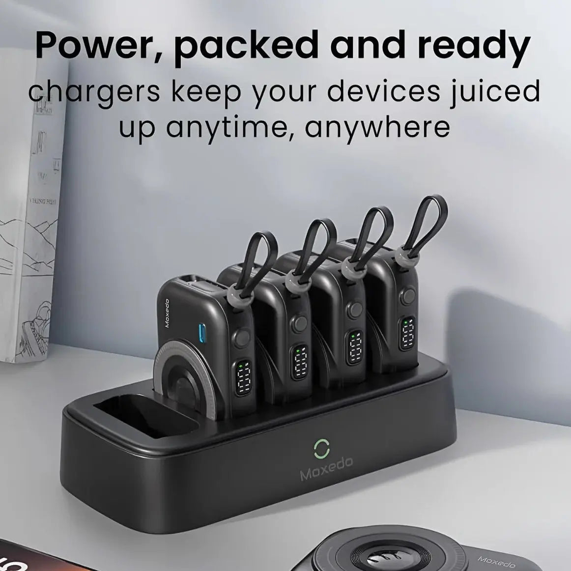 Moxedo 5x 10000mAh Wireless Charging Power Banks Qatar