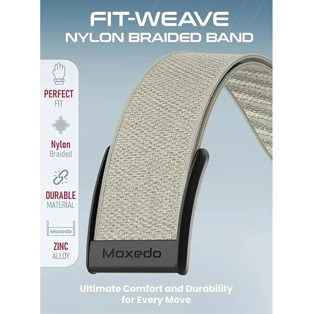 Moxedo Fit-Weave WHOOP 4.0 Nylon Band Doha Qatar