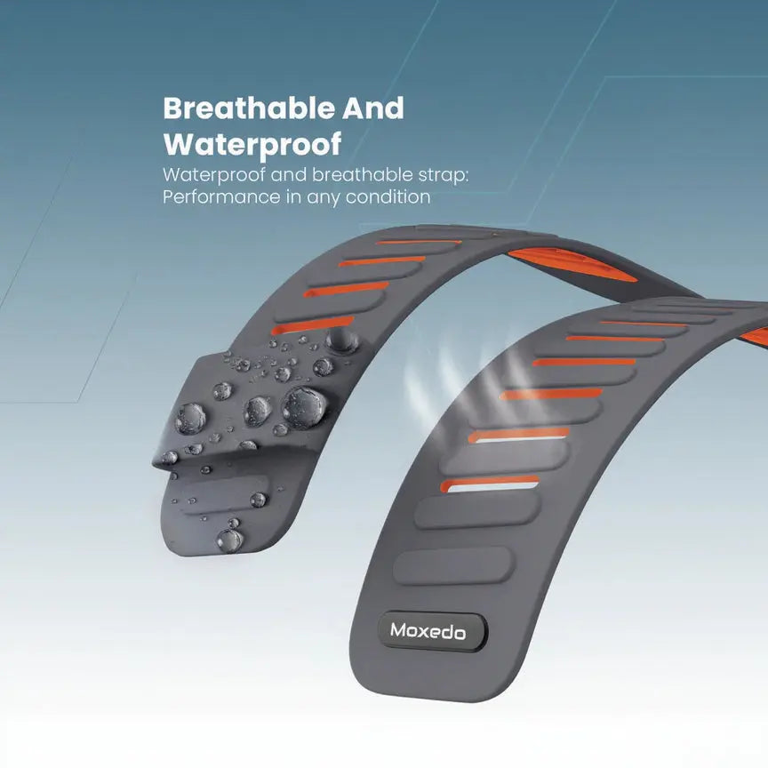 Moxedo Flow-Fit Silicone Strap for WHOOP 5.0 Doha Qatar