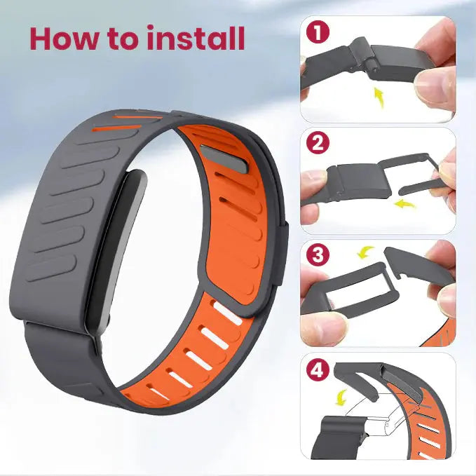 Moxedo Flow-Fit Silicone Strap for WHOOP 5.0 Doha Qatar