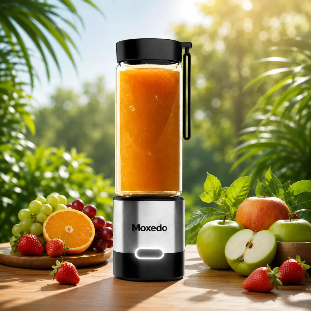 Moxedo Frutiva Portable Juicer Blender 450ml – Rechargeable Personal Smoothie Maker Scrollcart Qatar 