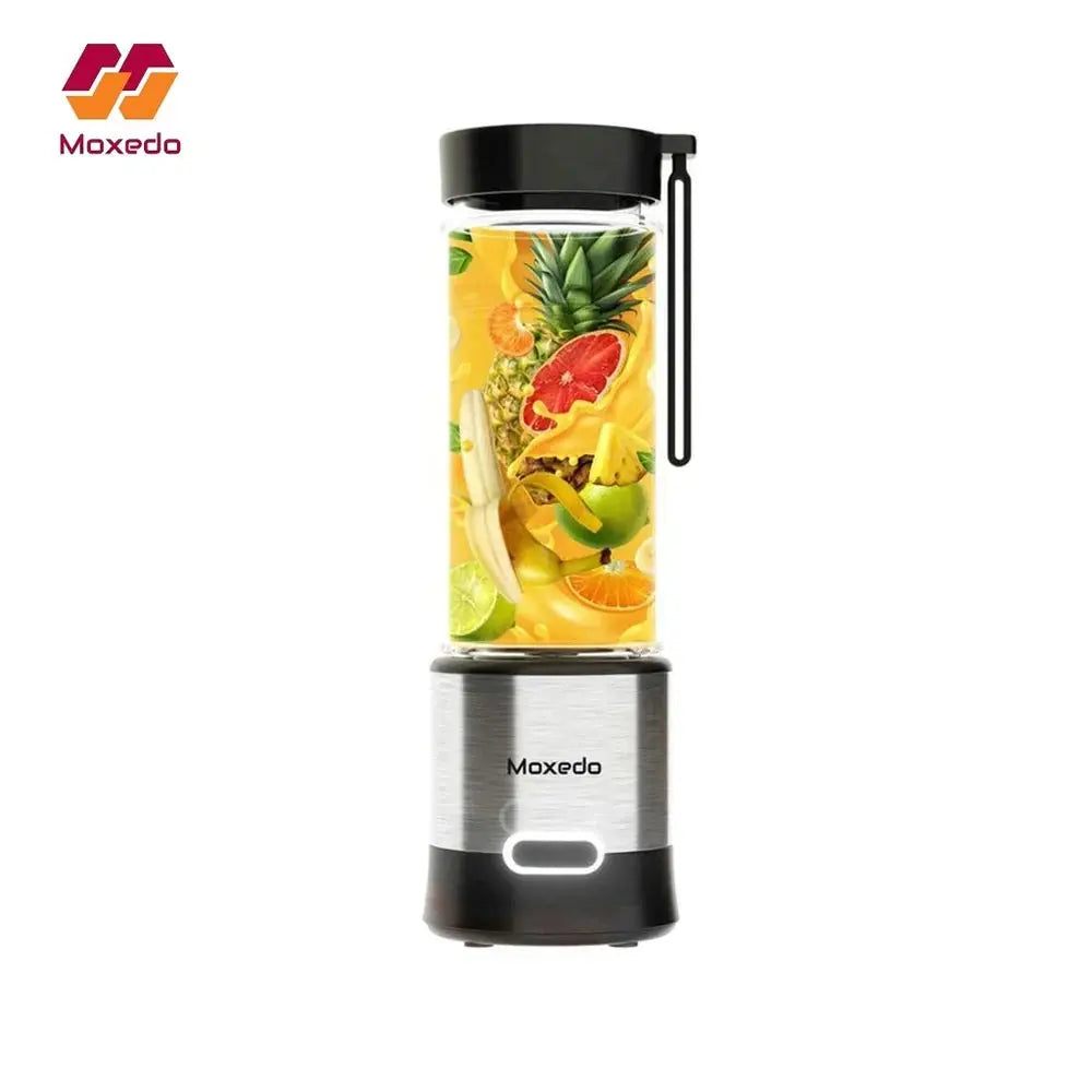 Moxedo Frutiva Portable Juicer Blender 450ml – Rechargeable Personal Smoothie Maker Scrollcart Qatar 