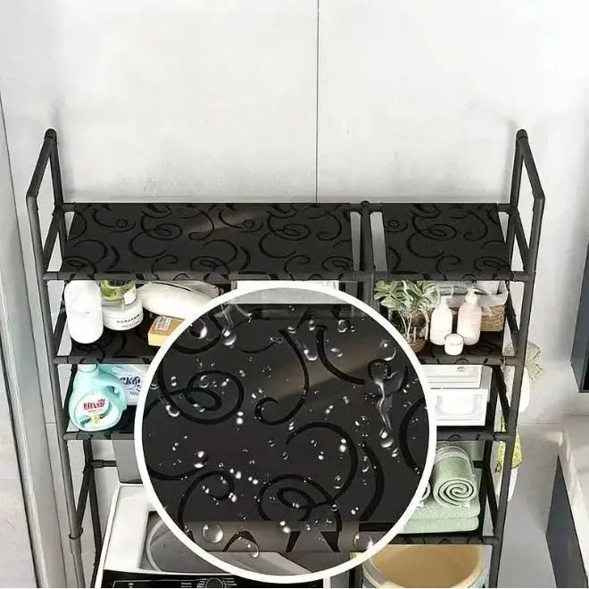 Multi-Functional 3-Tier Over-Washing Machine & Toilet Storage Rack Scrollcart Qatar 