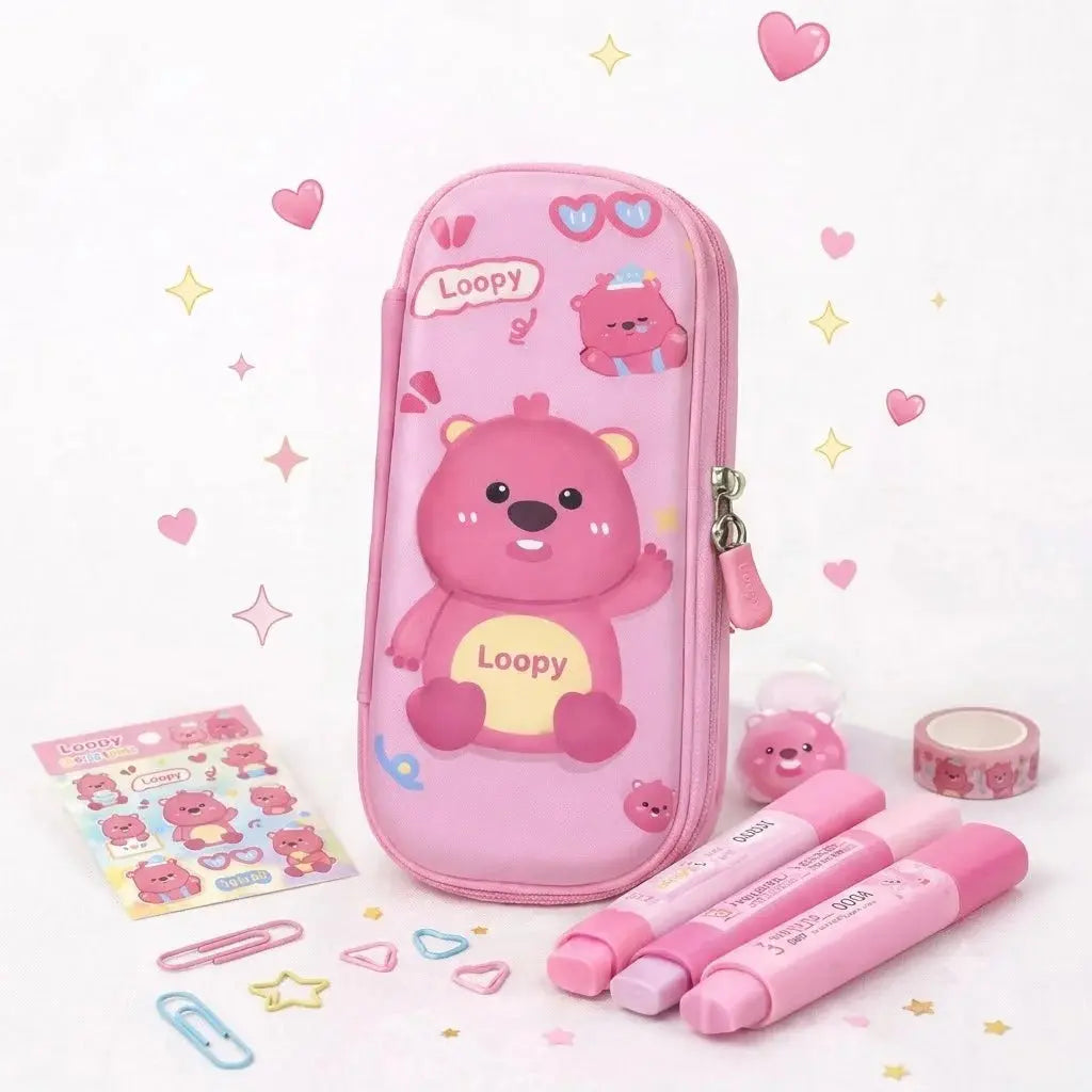 Multi-Purpose Pencil Box & Stationery Organizer – LOPPY Scrollcart Qatar 