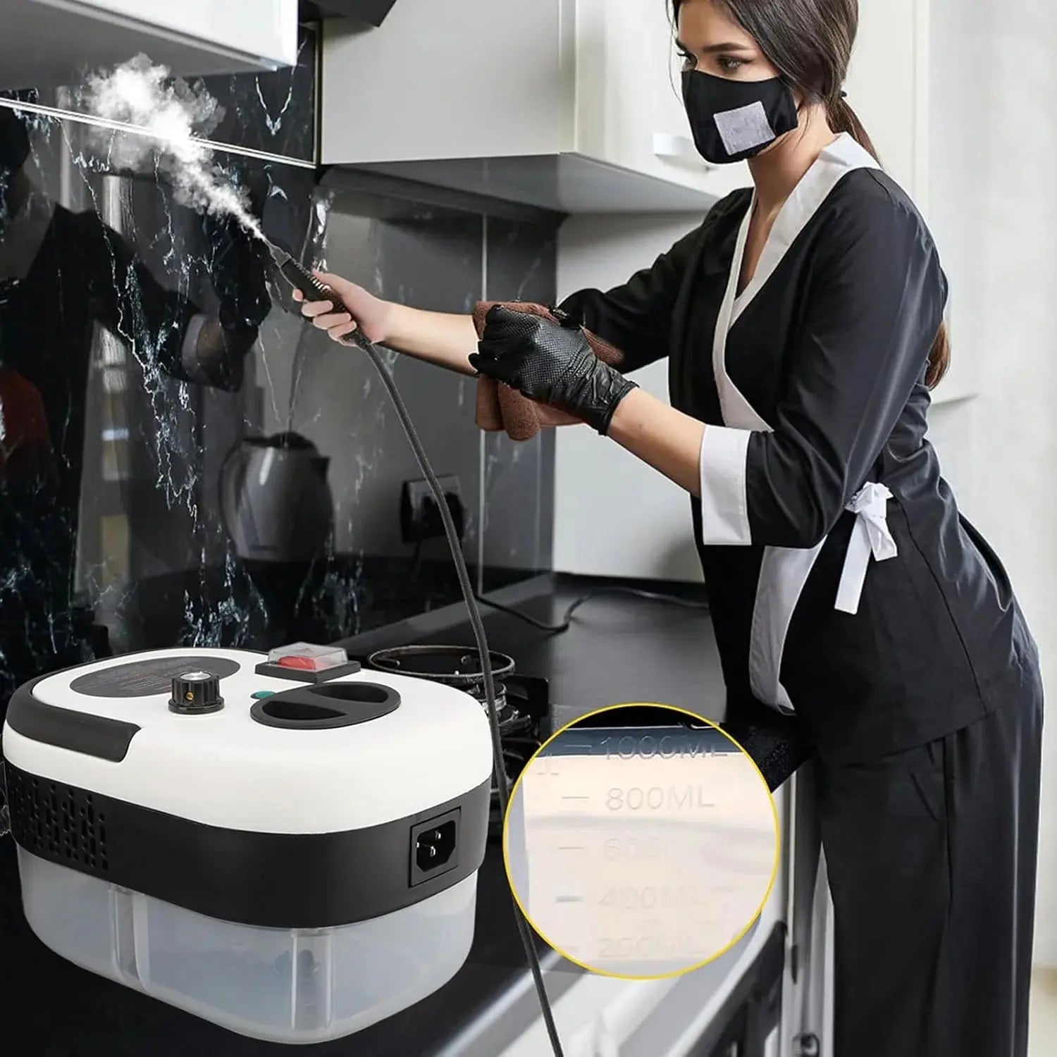 Multifunctional High-Pressure Steam Cleaner 2500W – Commercial & Household Cleaning Machine Anker 