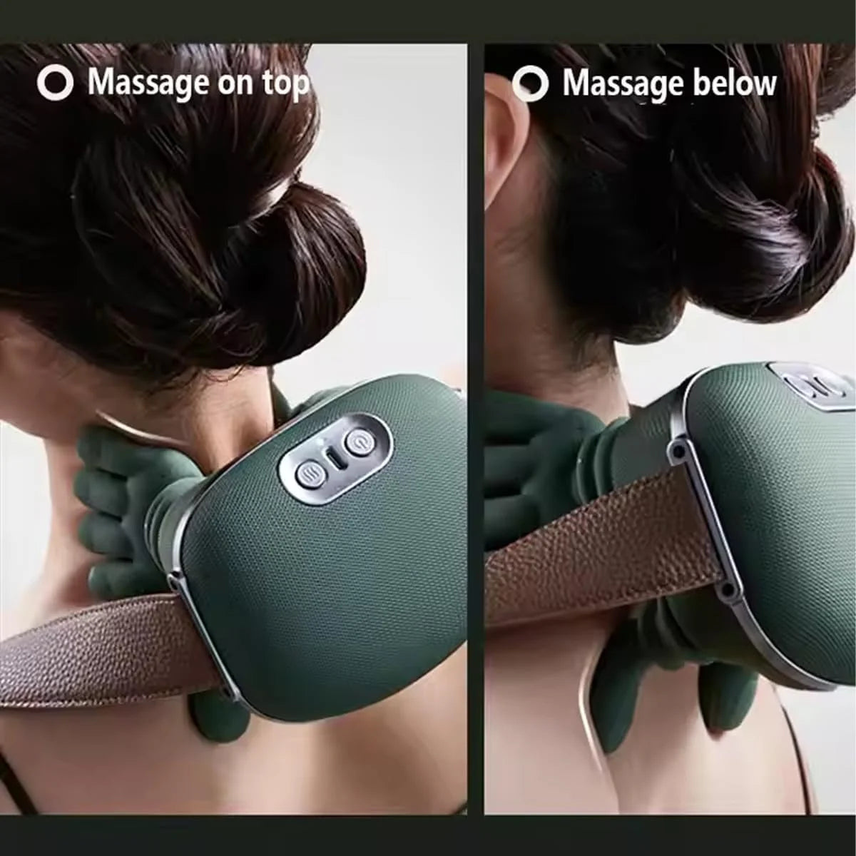 Neck Shoulder Massager – Shiatsu Heat Pain Relief Doha Qatar