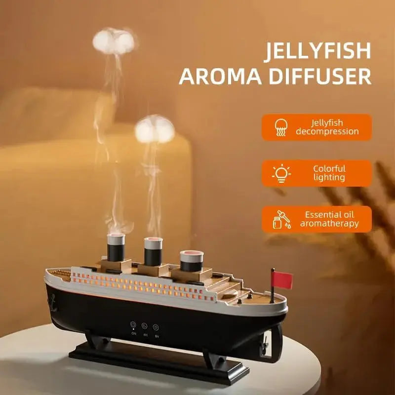 New Jellyfish Ship Aroma Diffuser & Humidifiers Price Qatar