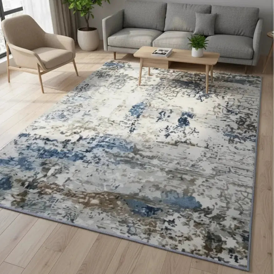 Non-Slip Floor mat – Stylish Rug for Bedroom and Living Room Scrollcart Qatar 