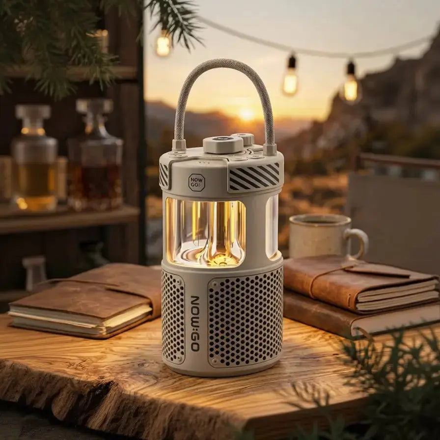 Camping Light Bluetooth Speaker-Waterproof Power Bank Qatar