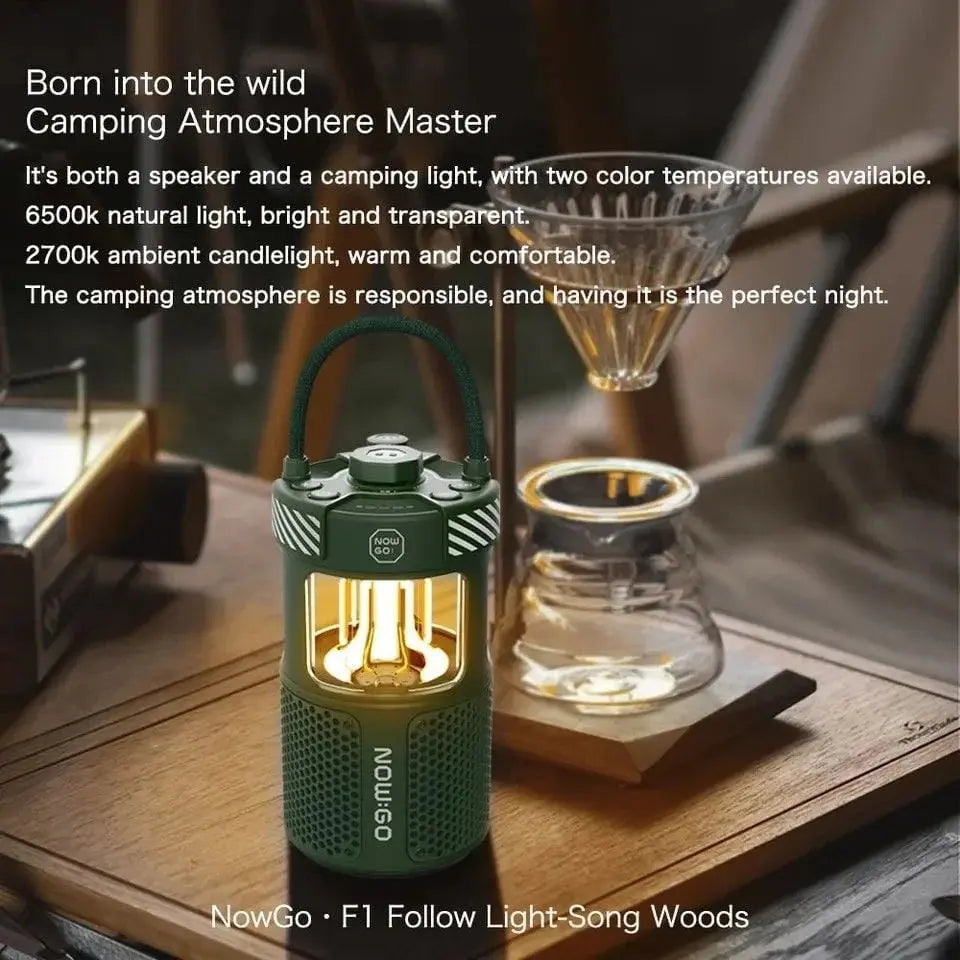 Camping Light Bluetooth Speaker-Waterproof Power Bank Qatar