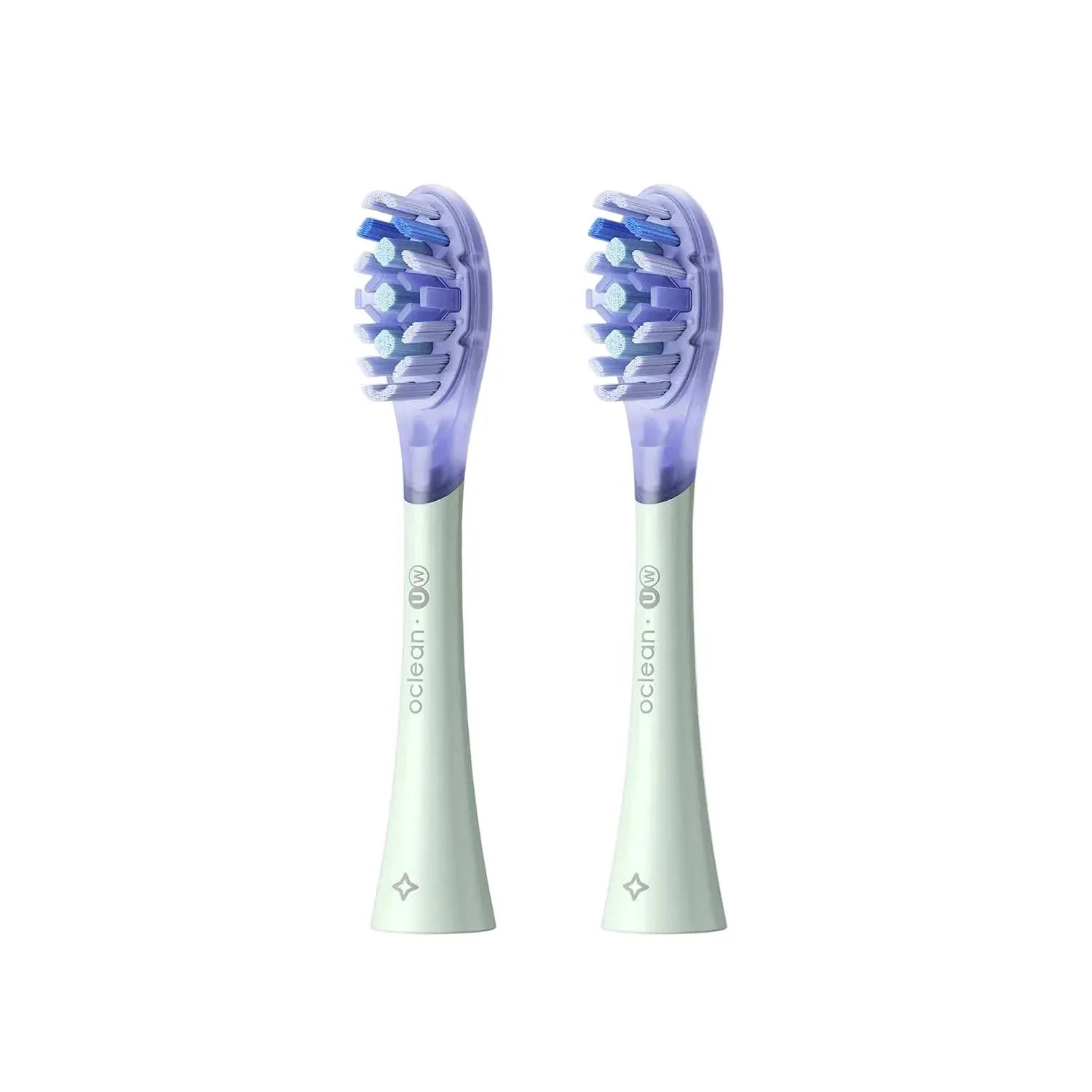 Oclean Ultra White UW01 Replacement Heads -2pc — Green