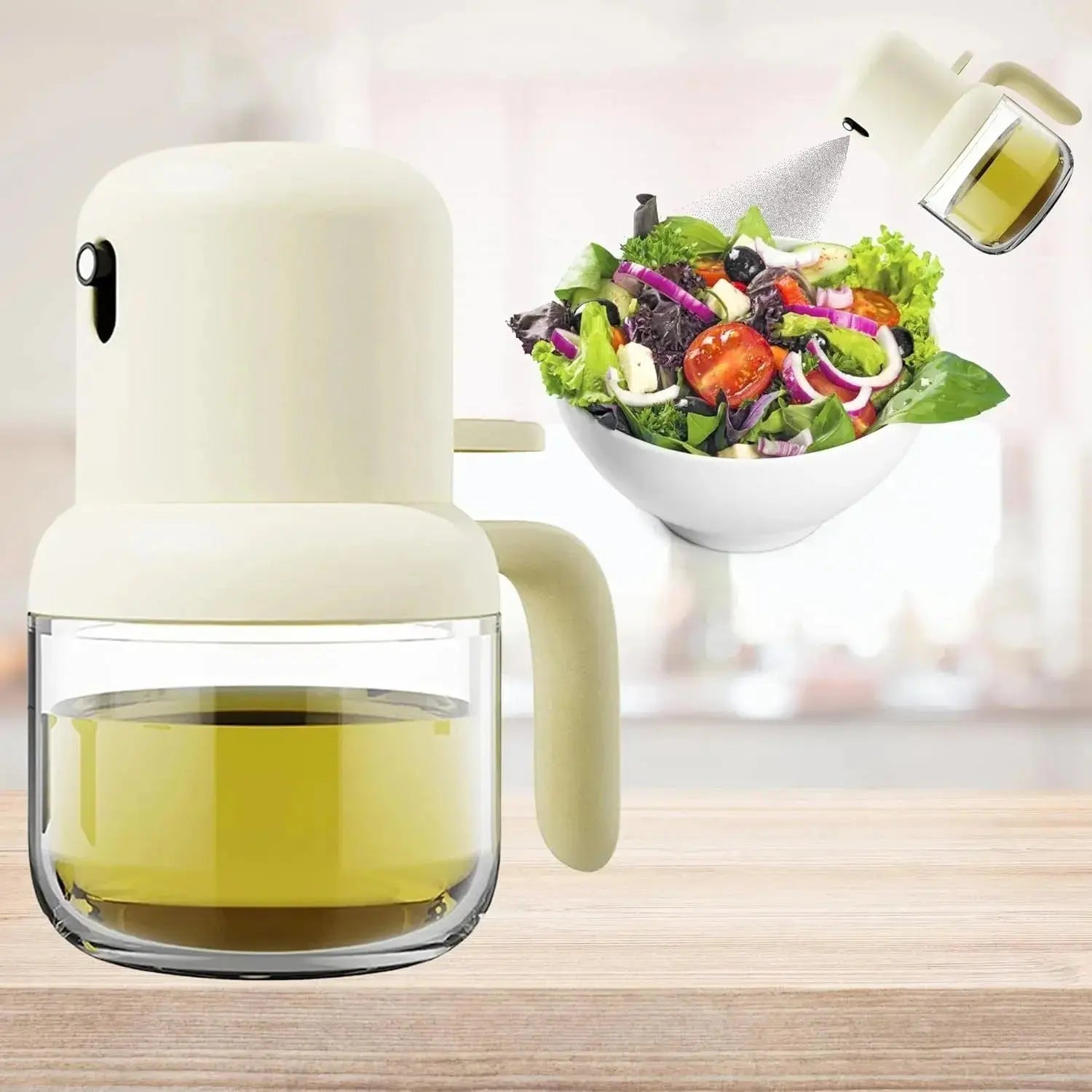 Oil Sprayer for Cooking – 180ml Glass Oil Spray Bottle Scrollcart Qatar 
