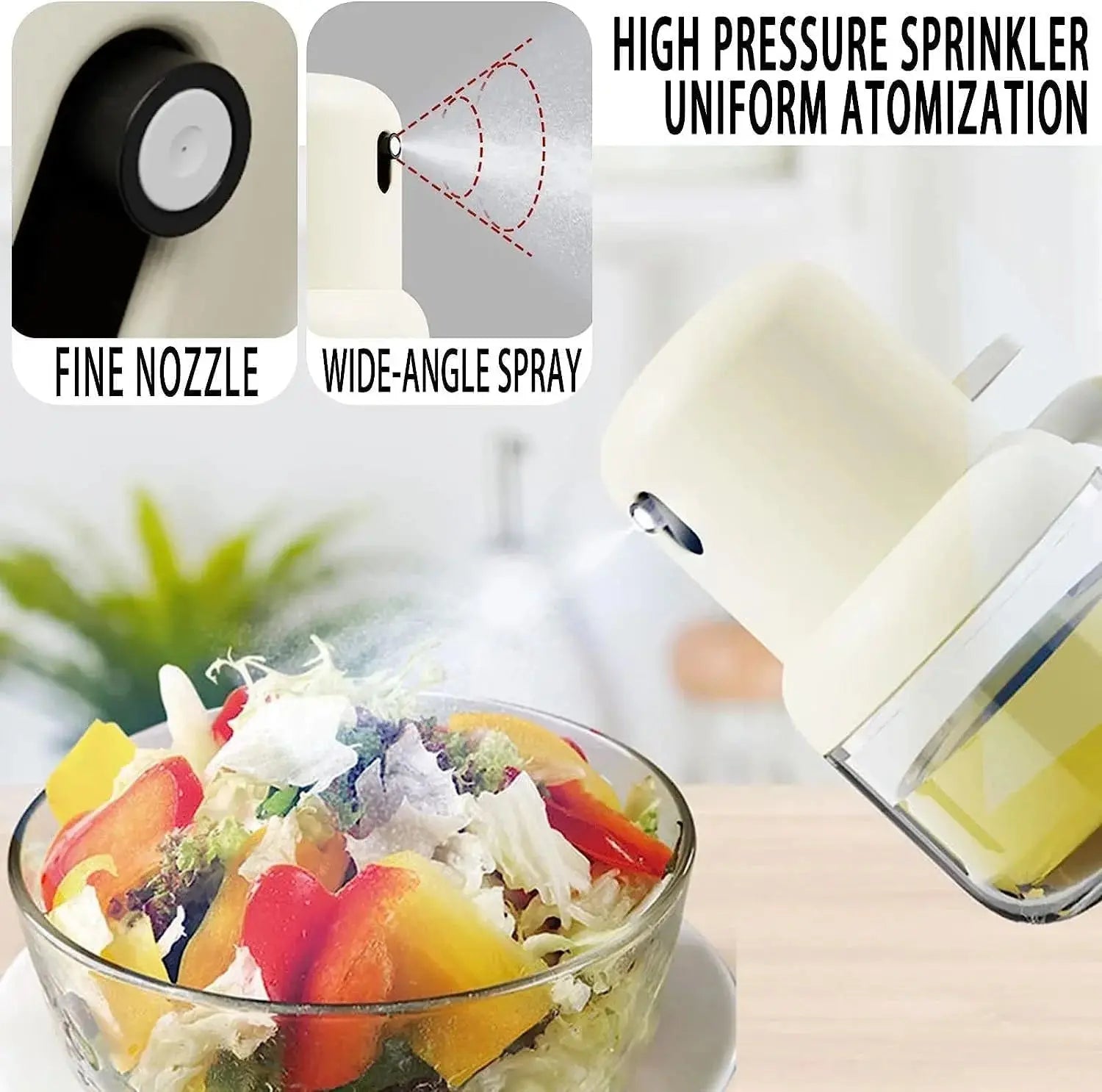 Oil Sprayer for Cooking – 180ml Glass Oil Spray Bottle Scrollcart Qatar 