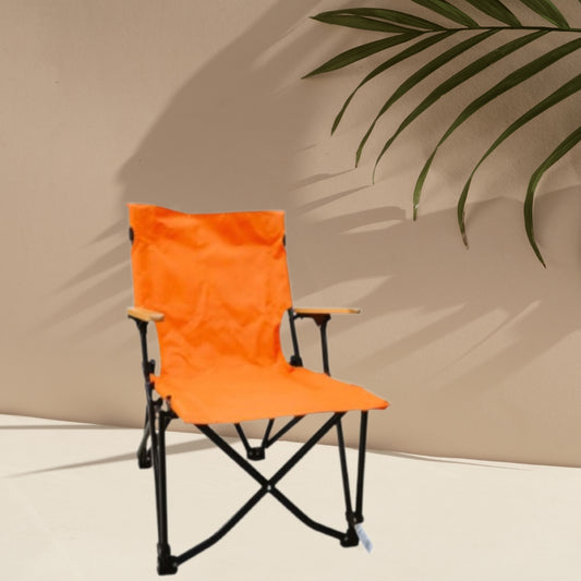 Outdoor Chair - Foldable Orange Colour Relaxing Chair - SIROCCO