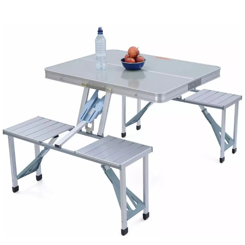 Outdoor Portable Camping Folding Table - with white background