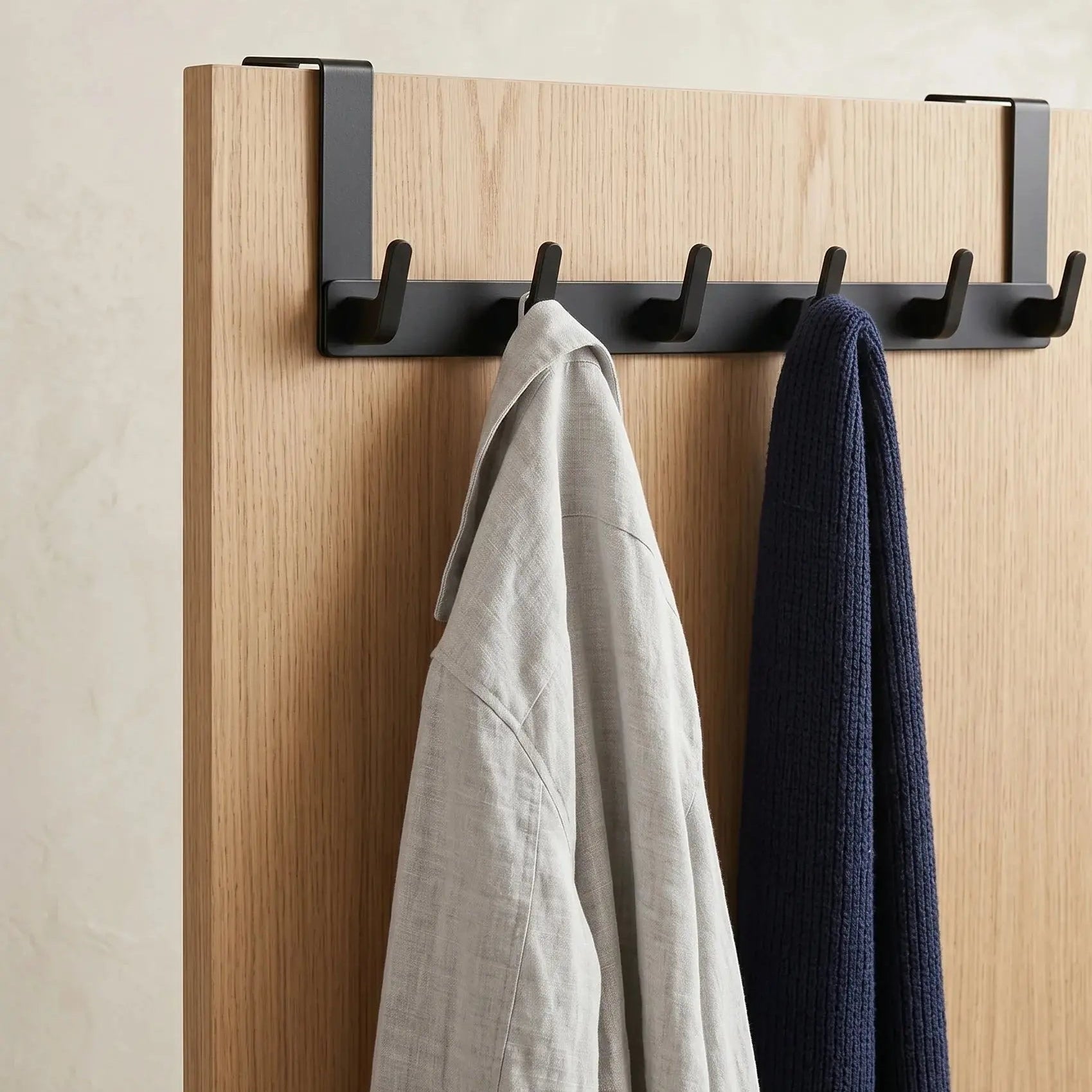 Over The Door Hooks Hanger Extended Arms Metal Rack Scrollcart Qatar 