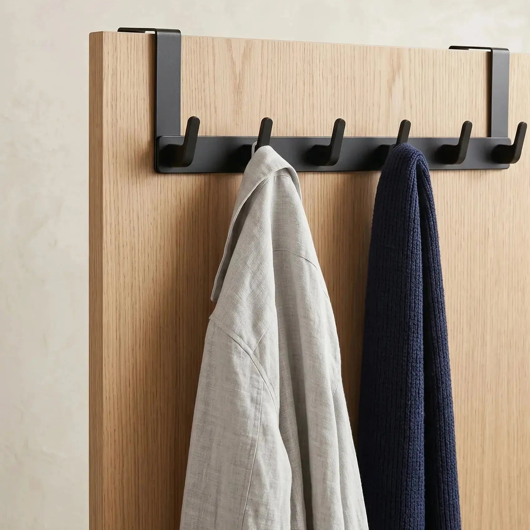 Over The Door Hooks Hanger Extended Arms Metal Rack Scrollcart Qatar 