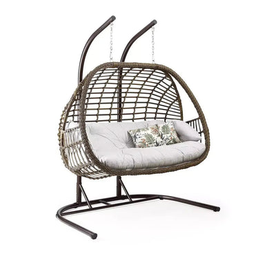 Oylat Double - Swing Seat Chair With White Background