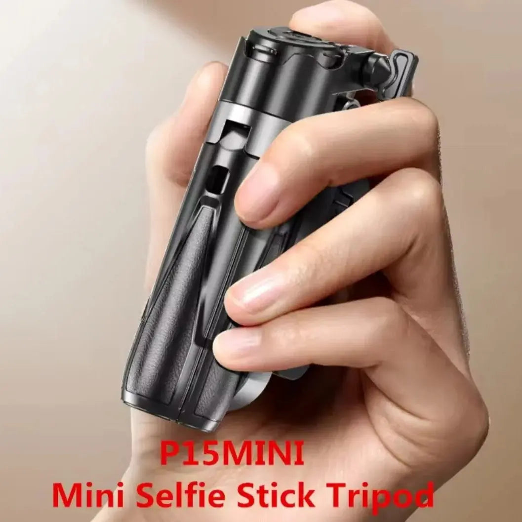P15 Mini Selfie Stick Tripod with Wireless Remote Scrollcart Qatar 