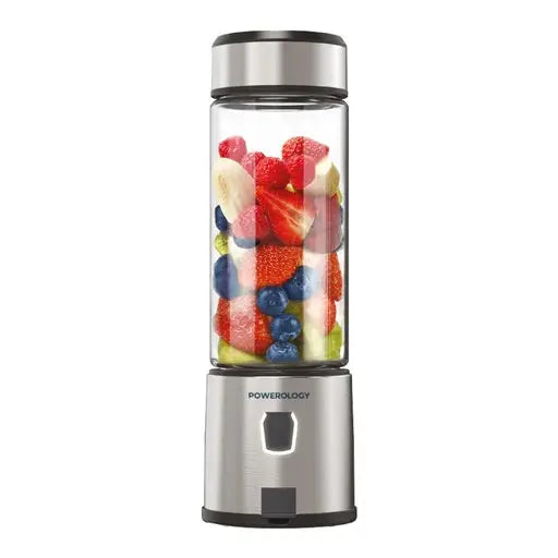 Powerology 6-Blades Portable and Rechargeable Juicer & Blender Marhaba international 