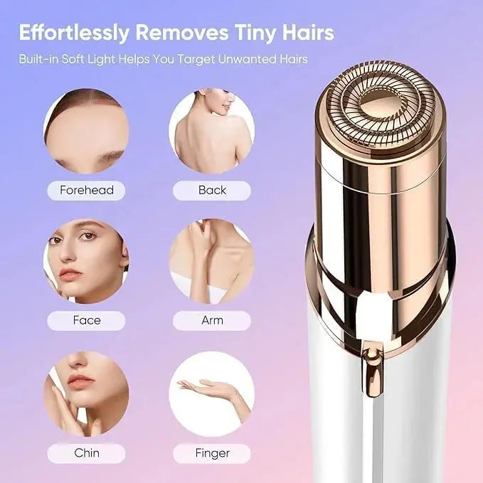 Painless Rechargeable Facial Hair Remover for Women Scrollcart Qatar 