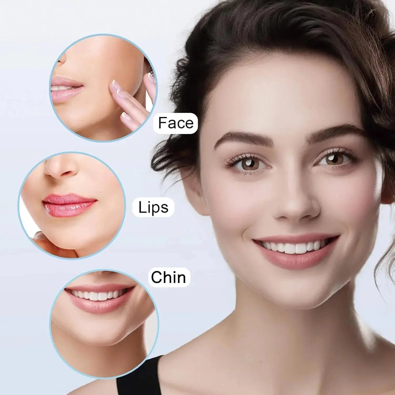 Painless Rechargeable Facial Hair Remover for Women Scrollcart Qatar 