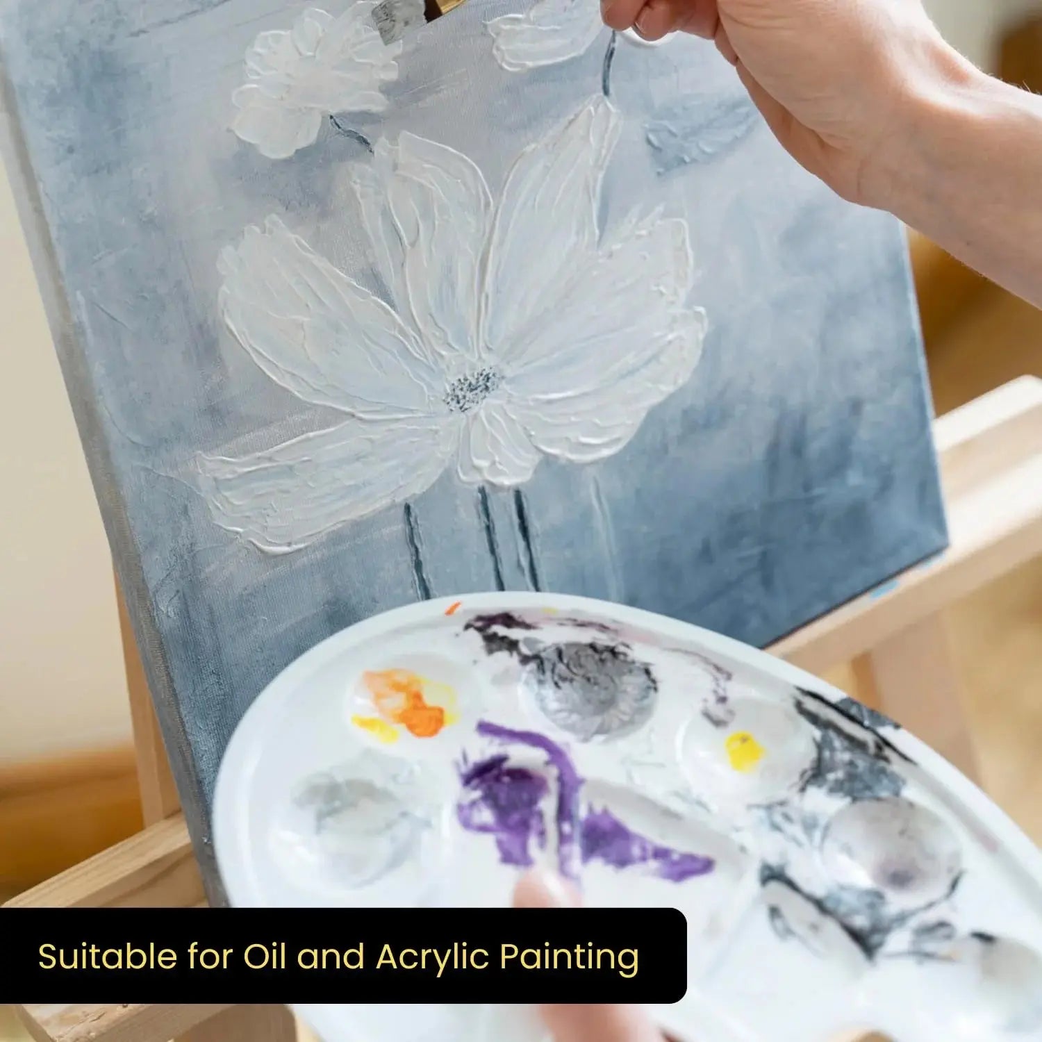 Painting Canvas Board for Oil & Acrylic Painting-280G Cotton Scrollcart Qatar 