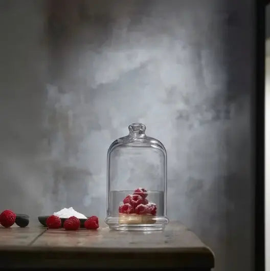 Pasabahce Midi Patisserie Glass Jar with Dome Scrollcart Qatar 